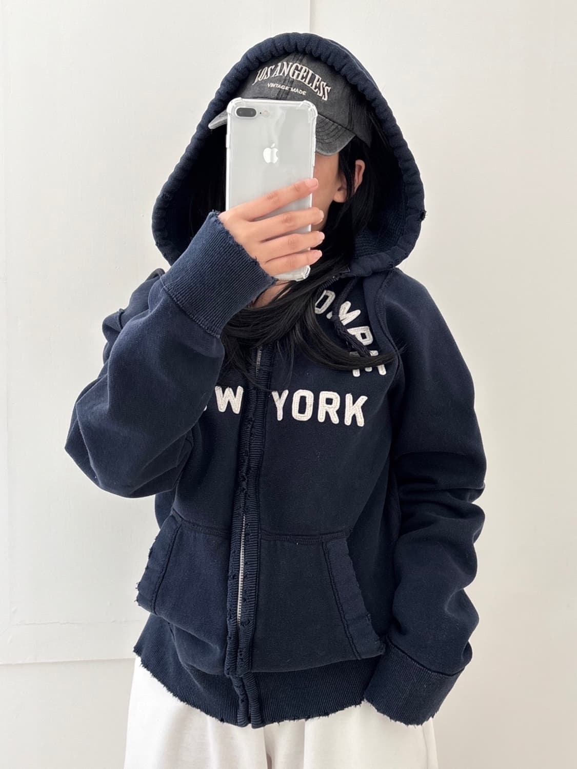 아베크롬비 네이비 후드집업 상품이미지1