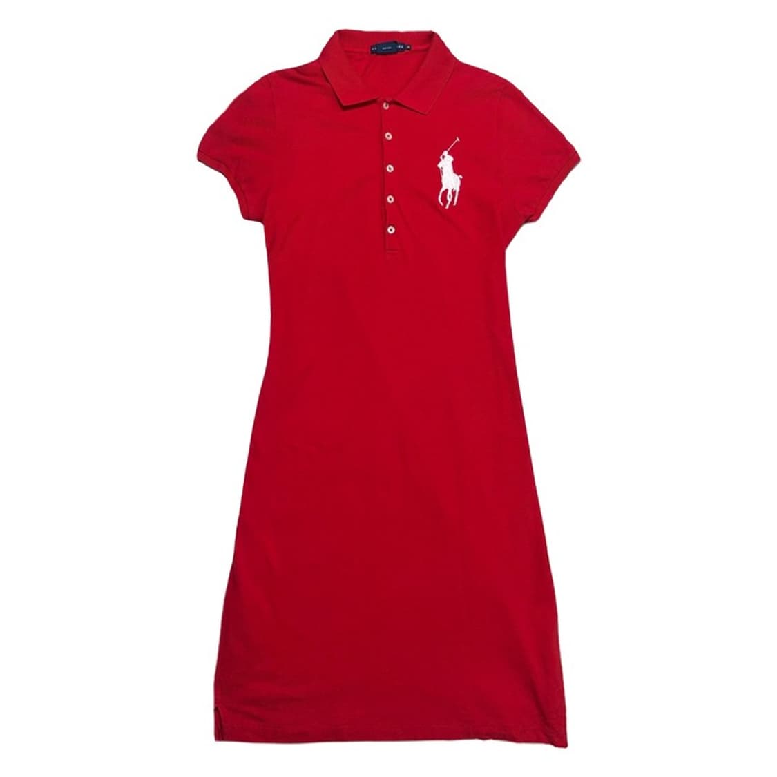 POLO RALPH LAUREN 빅포니 원피스 레드 M 상품이미지1