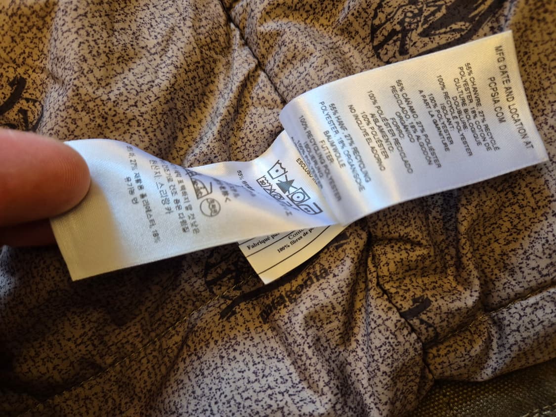 파타고니아 아이언 포지 헴프 자켓 상품이미지10