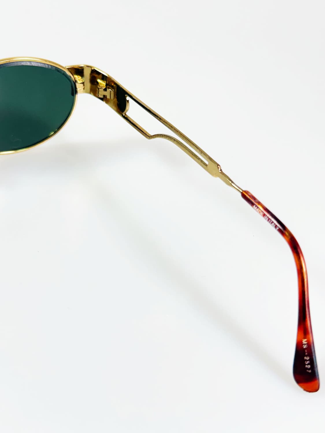 90s VINNY 골드 슬림 라운드 메탈 빈티지 안경 상품이미지5