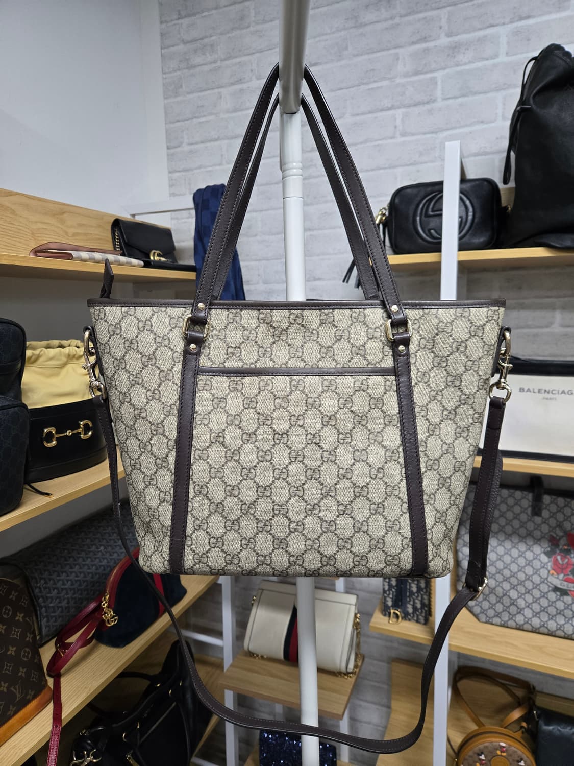 [특가][정품]구찌 시그니처 토트 숄더백 상품이미지3