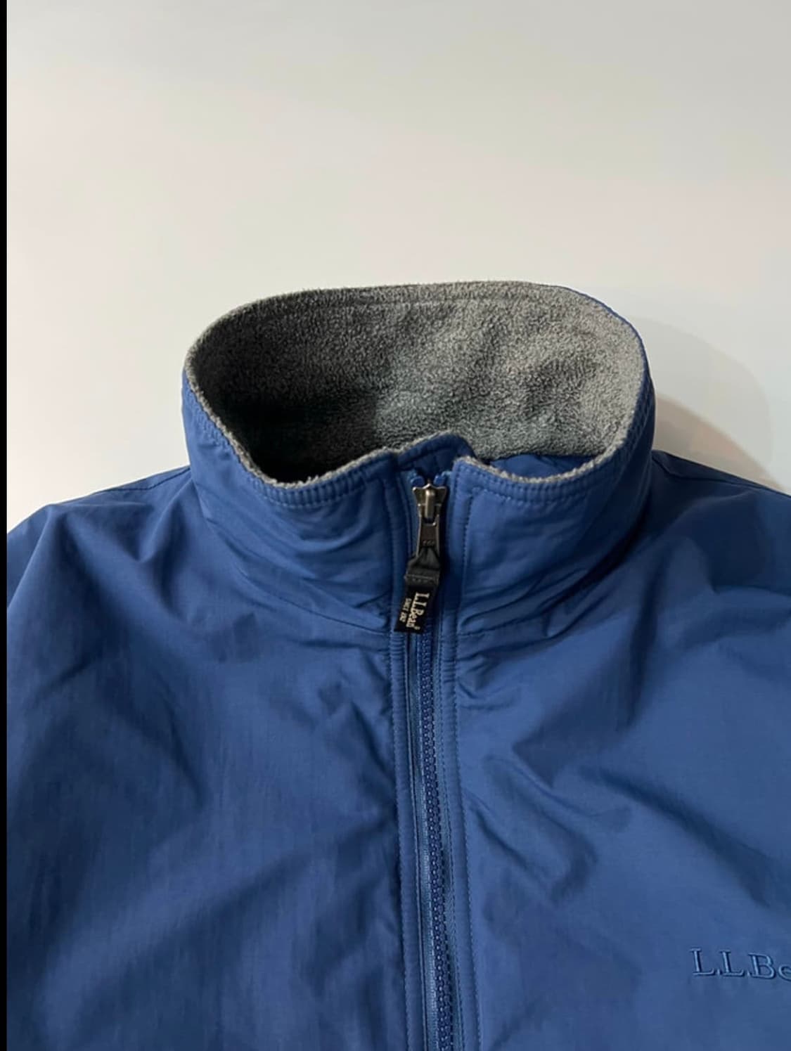 L.L.Bean Warm-up jacket blue 상품이미지4