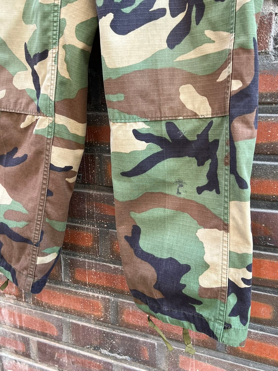 90's [31] 미군 우드랜드 BDU 카고 카모 팬츠 스몰 레귤러 상품이미지5