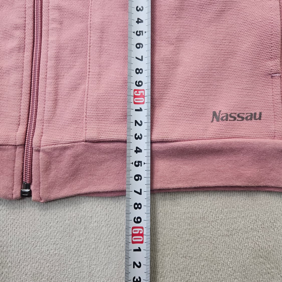 90 낫소 여성 루즈핏 하이넥 집업 0402Y 상품이미지7