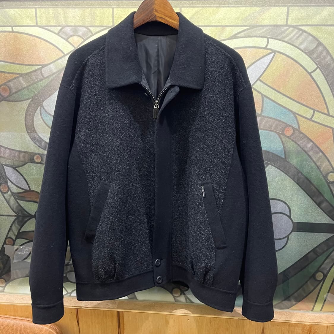 90's Vintage 울 블루종 상품이미지1