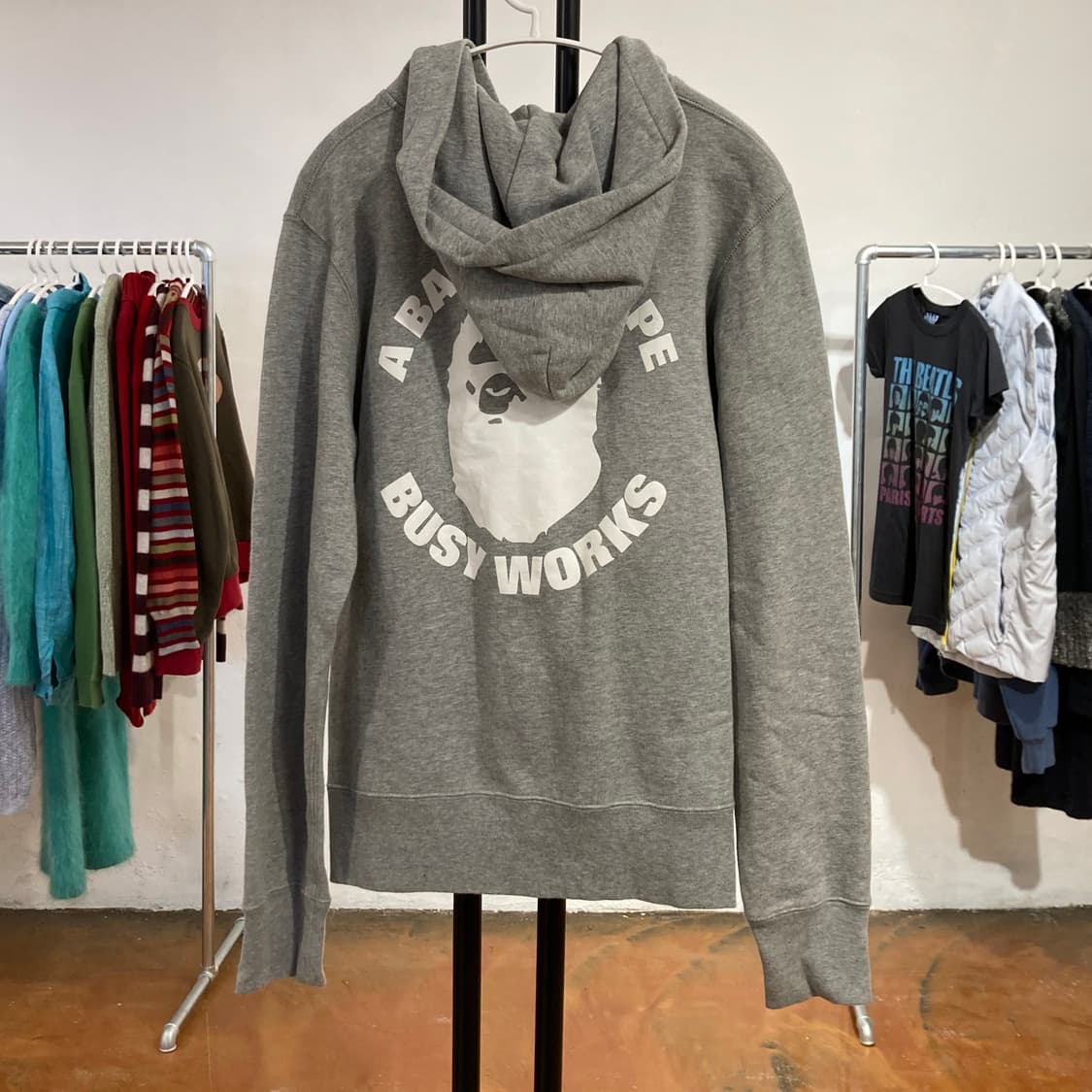 BAPE(베이프) 로고 후드 집업 / M 사이즈 상품이미지8