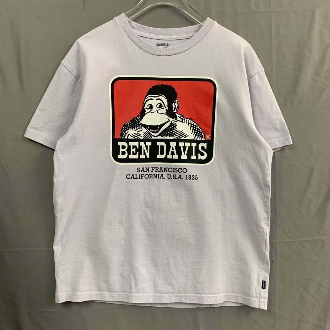 M 벤 데이비스 빅 로고 프린팅 반팔티 상품이미지1