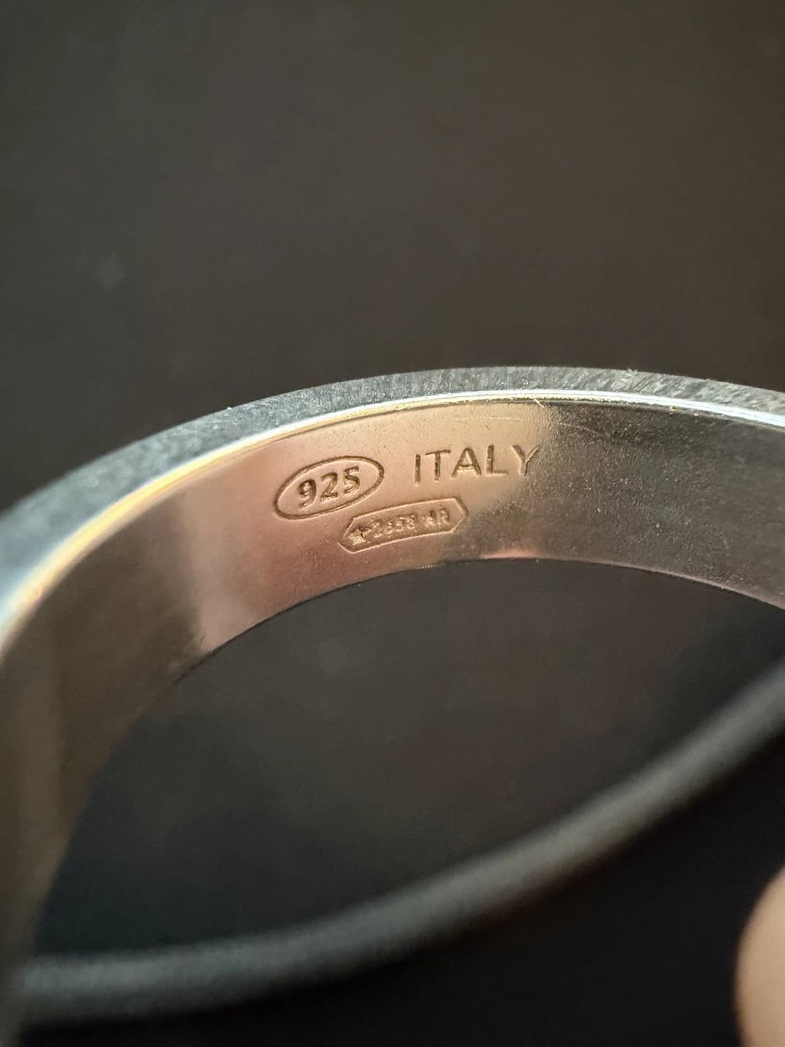 메종 마르지엘라 로고 인그레이브드 링 상품이미지2