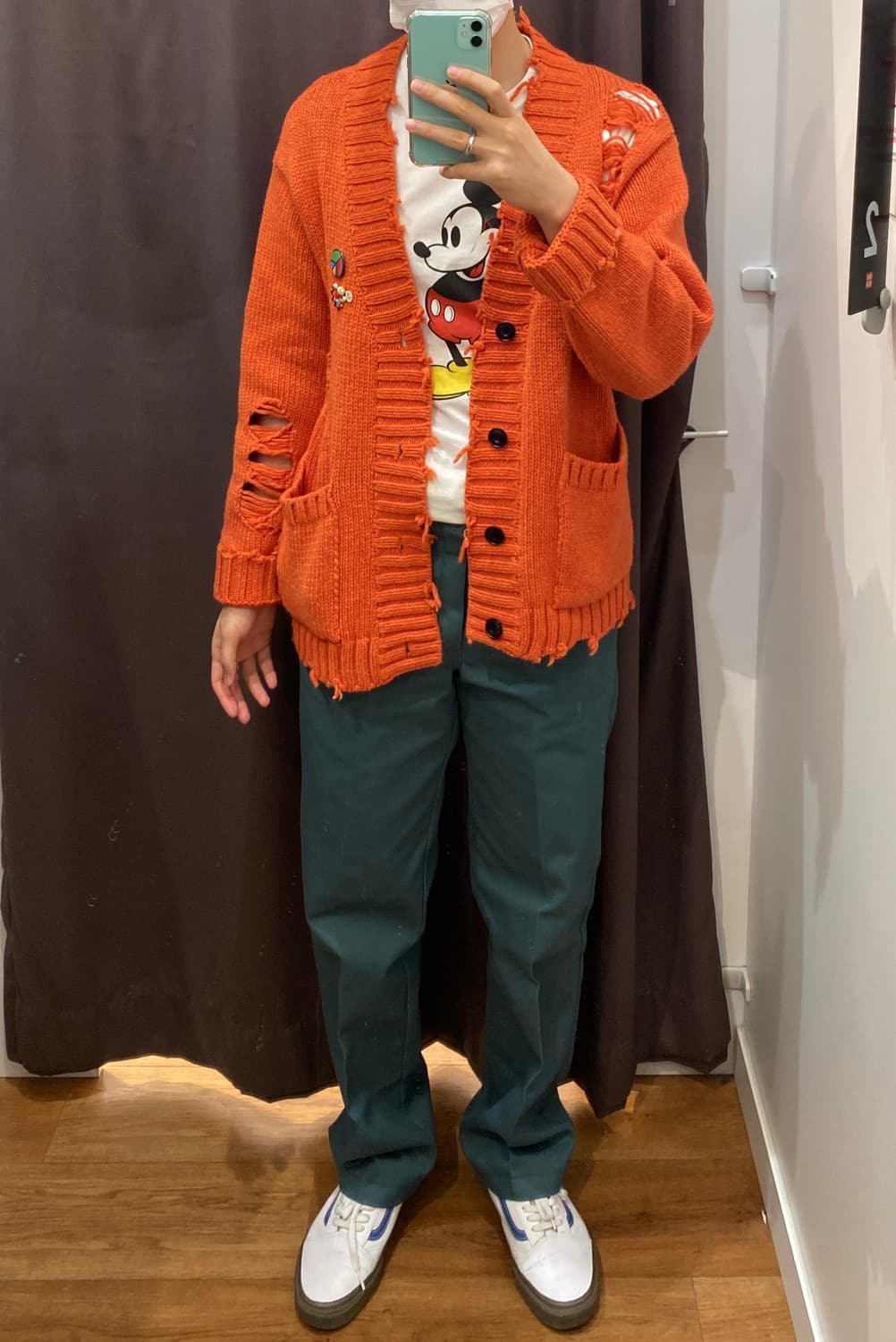 벌스데이수트 데미지 가디건 상품이미지1
