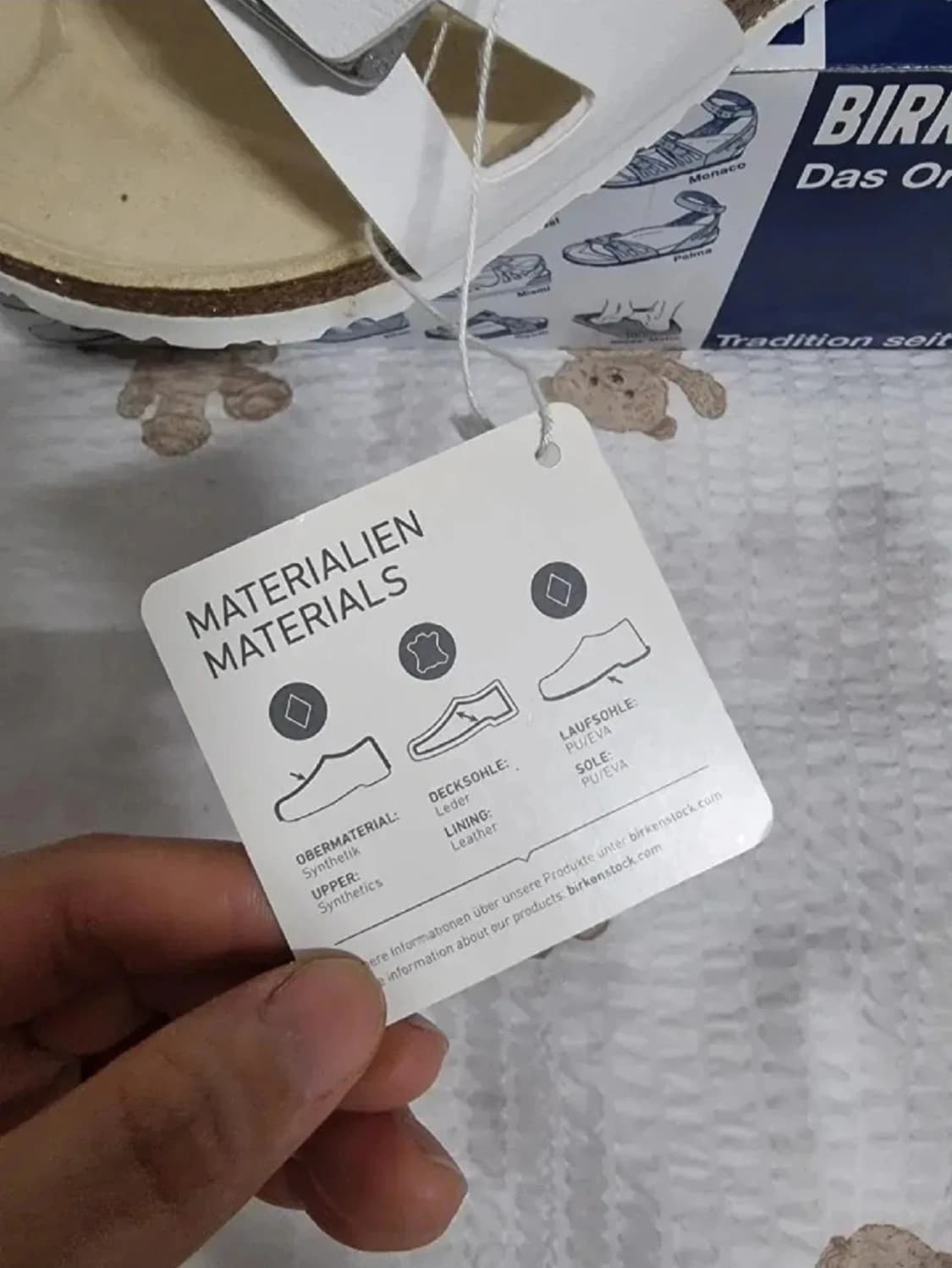 버켄스탁 화이트 리오 샌들 37 좁은발볼 새상품 상품이미지6