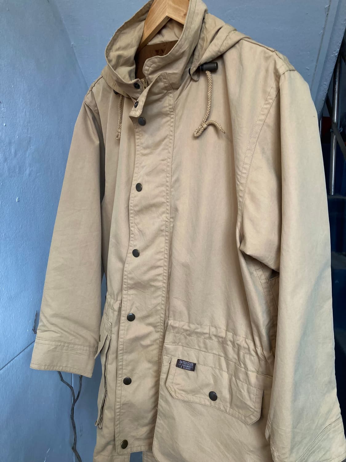 빈티지 야상 사파리 자켓 상품이미지4