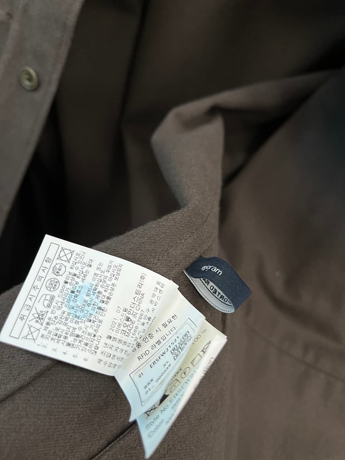 105) 에피그램 몰스킨 오버셔켓  상품이미지6