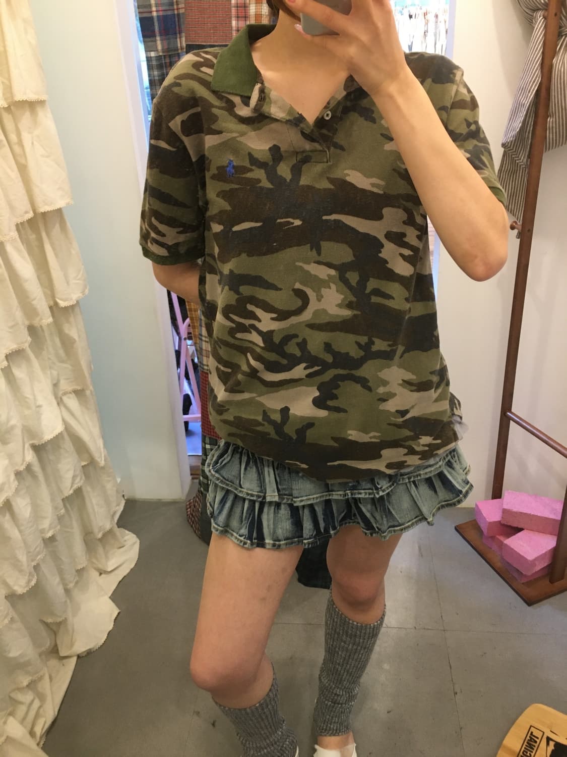 폴로 카키 카모 카라티 상품이미지3