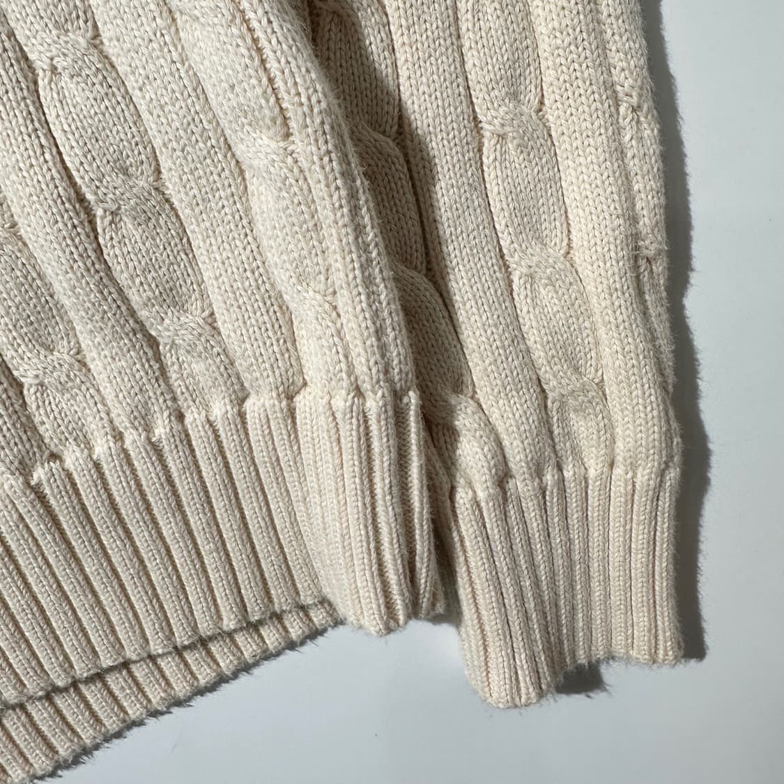 폴로 랄프로렌 케이블 라운드 니트 (신형QR) 상품이미지6