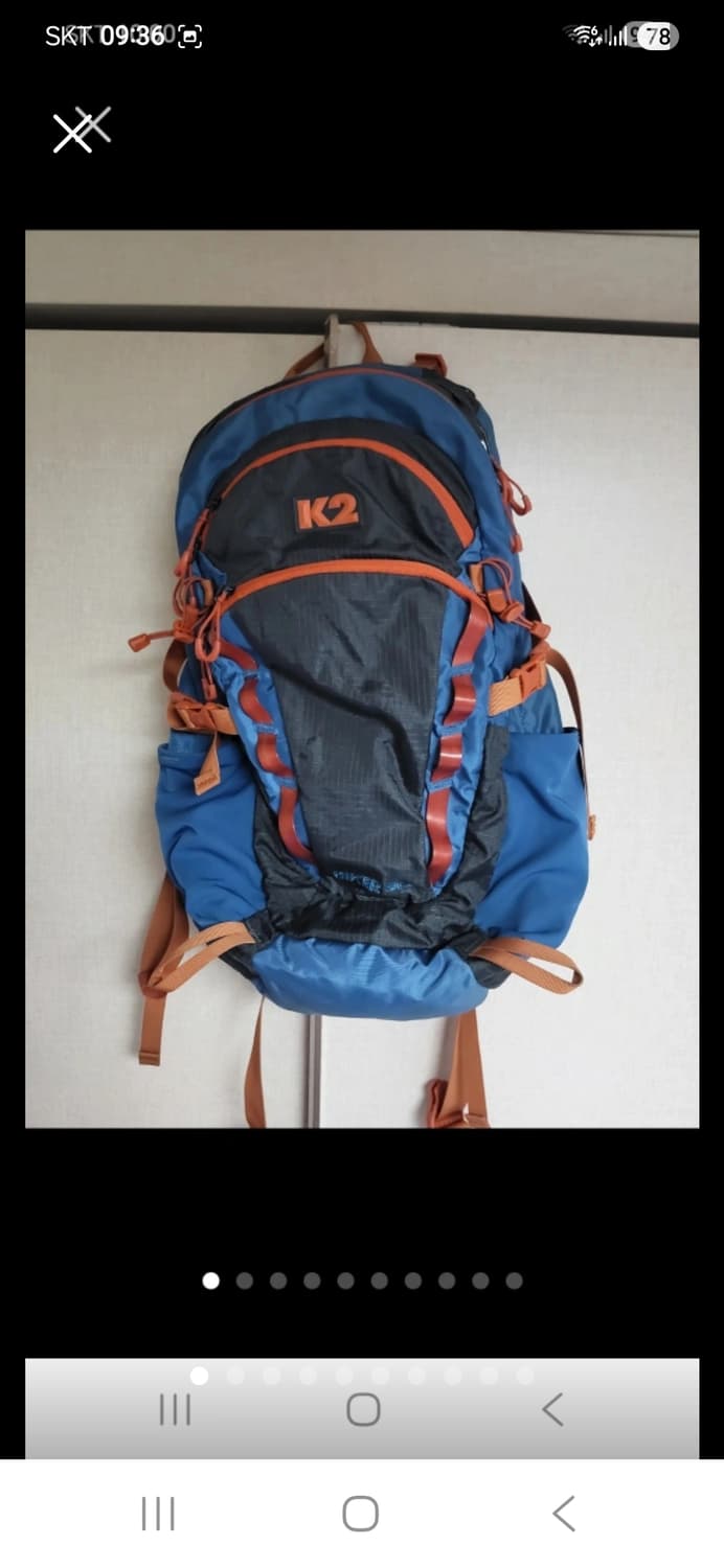 K2 하이커 등산배낭30L 레인커버포함 상품이미지1