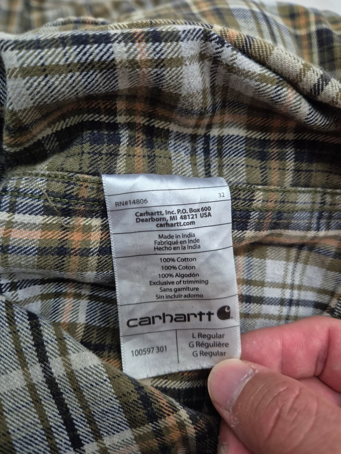 칼하트 셔츠 상품이미지6