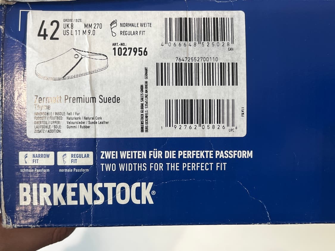 버켄스탁 체르마트 시어링 샌들 42(260-265) (새상품) 상품이미지6