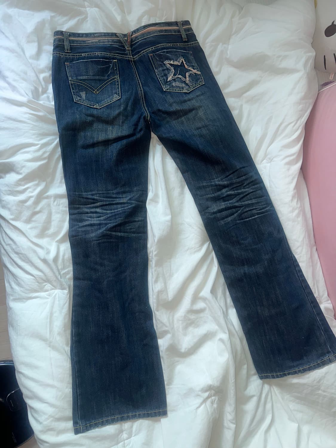 별 포인트 데일리 부츠컷 데님 상품이미지2