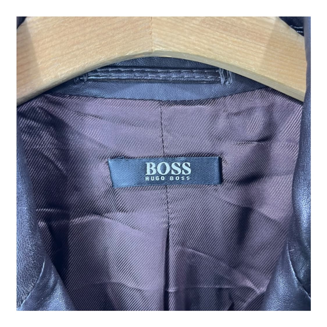 [Hugo Boss] 휴고 보스 레더 코트 상품이미지5