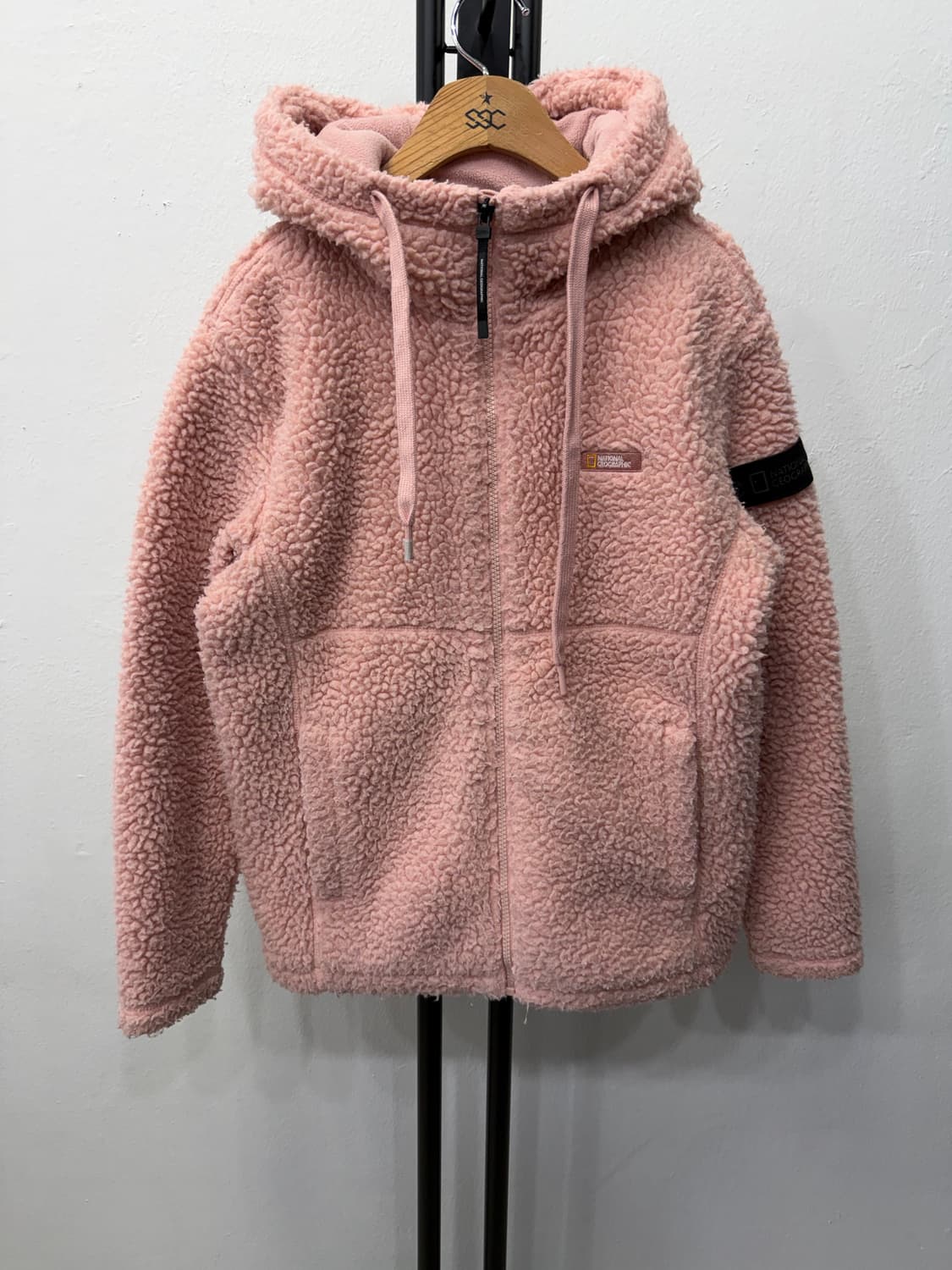 정품) 내셔널지오그래픽 뽀글이 후리스 XS 상품이미지1