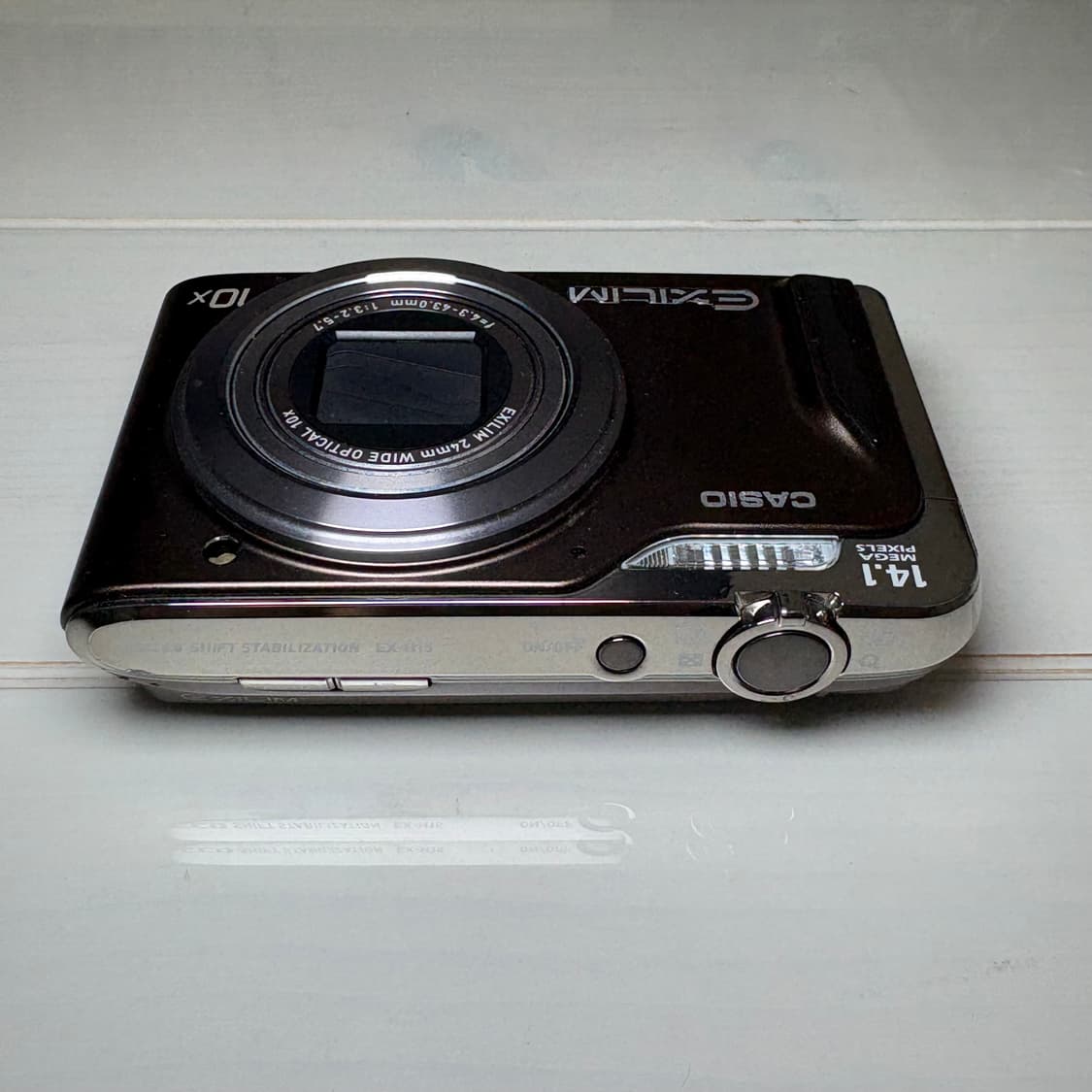 [츄 디카🤎] 카시오 엑슬림 H15 브라운 상품이미지5