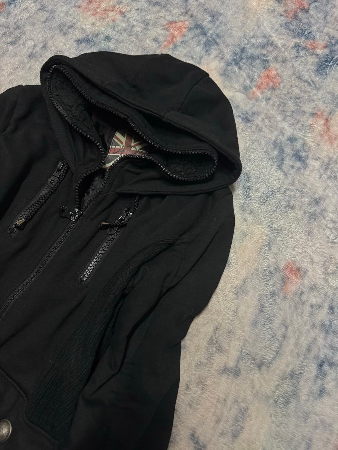 Dig deep 00s y2k gimmick hood jacket 상품이미지4