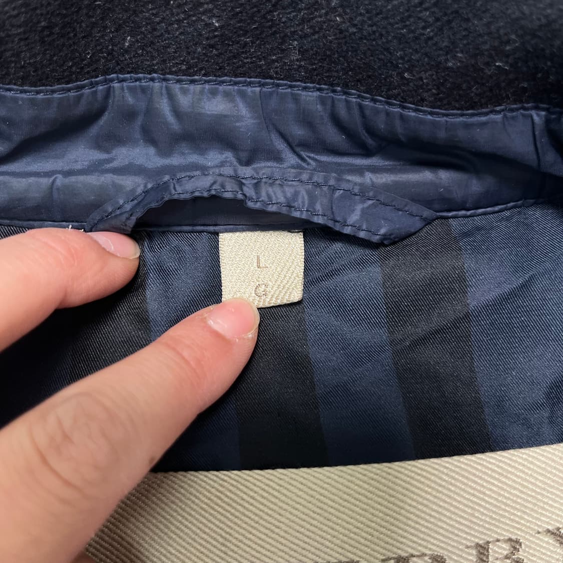 100 버버리 브릿 엘보 패치 퀄팅 자켓 상품이미지3