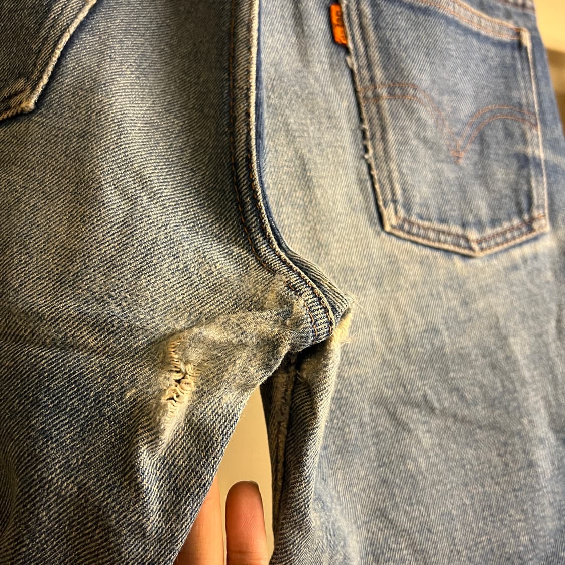 리바이스 오렌지탭 80s 31x34 Size (29인치) 상품이미지4