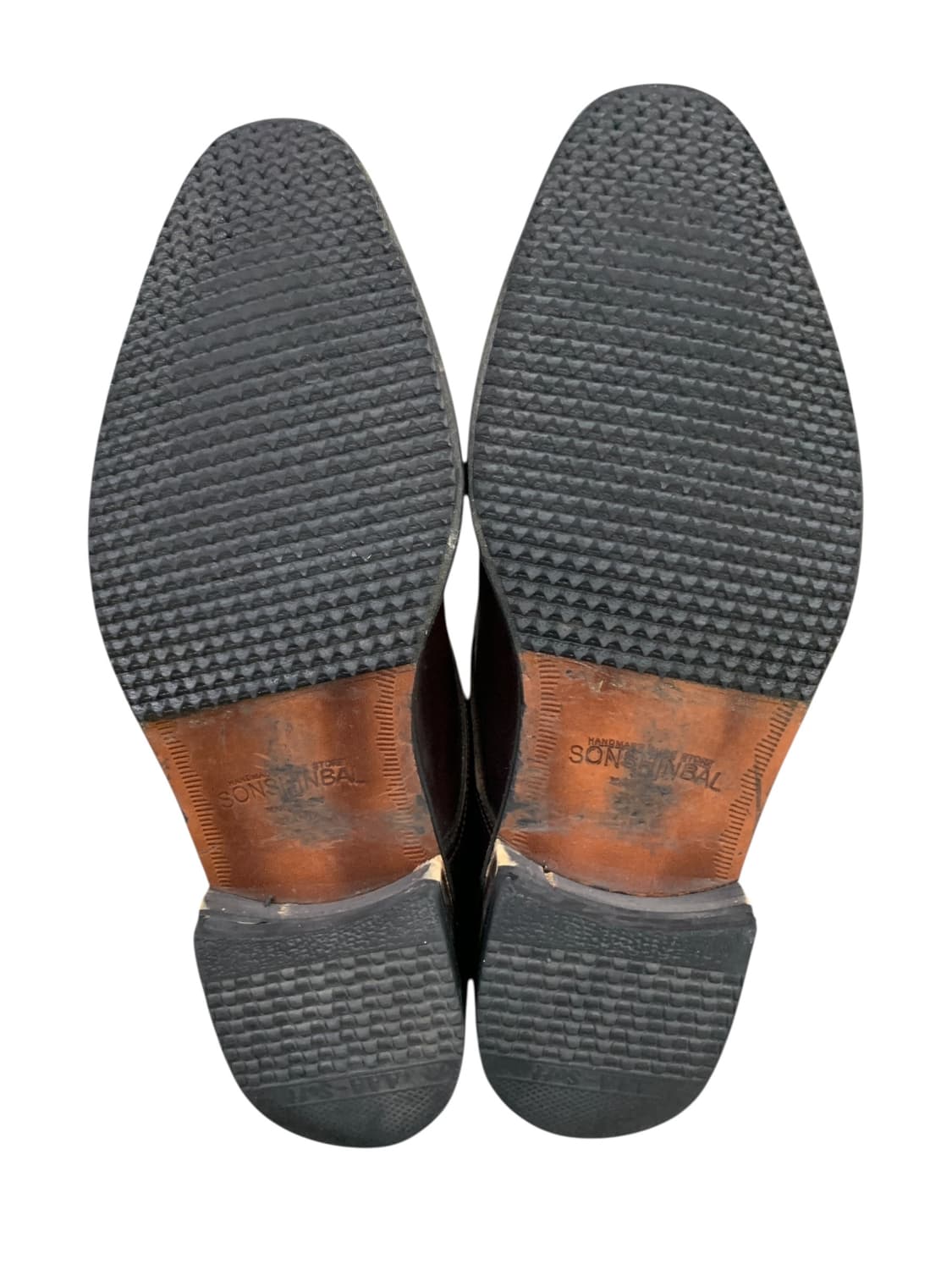 손신발 더블 몽크 스트랩 로퍼 브라운 260  상품이미지6