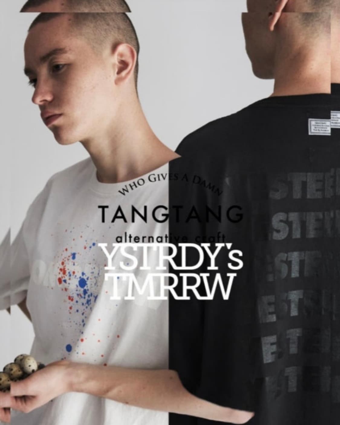 YSTRDY’s TMRRW X TANGTANG 티셔츠 상품이미지1