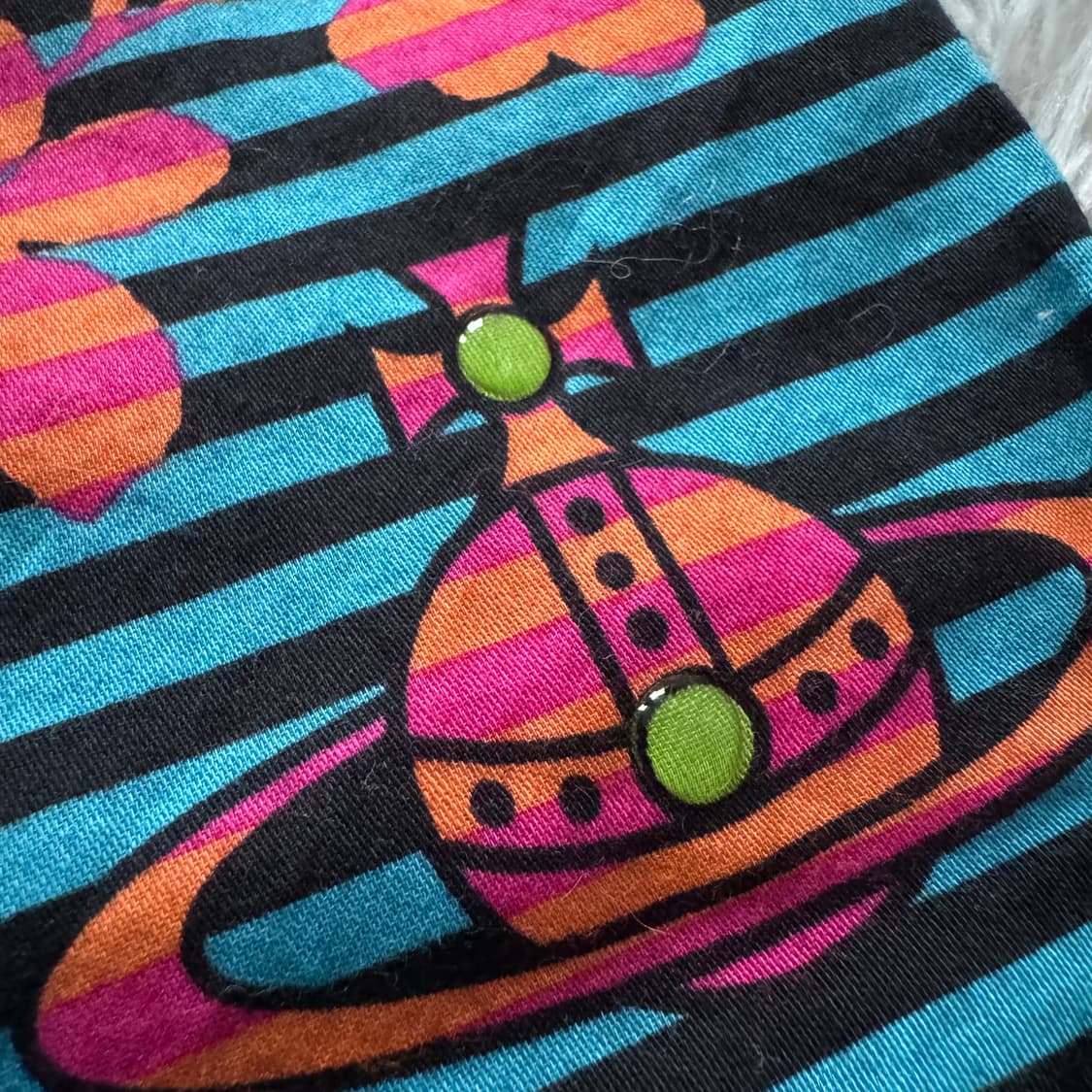 VIVIENNE WESTWOOD 일본빈티지 손수건 비비안웨스트우드 수건 상품이미지3