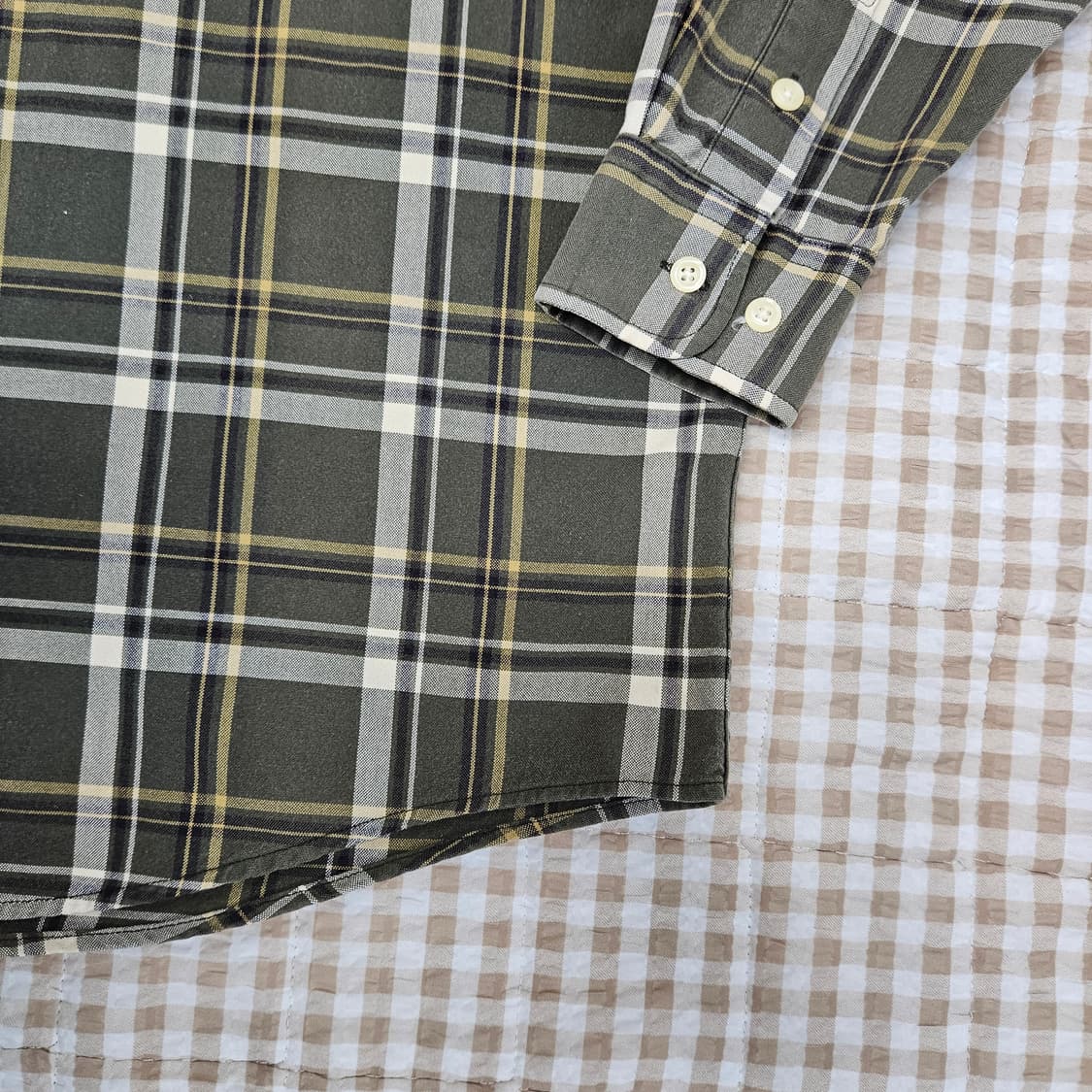 올젠 오버핏 셔츠 남방 남자100 상품이미지4