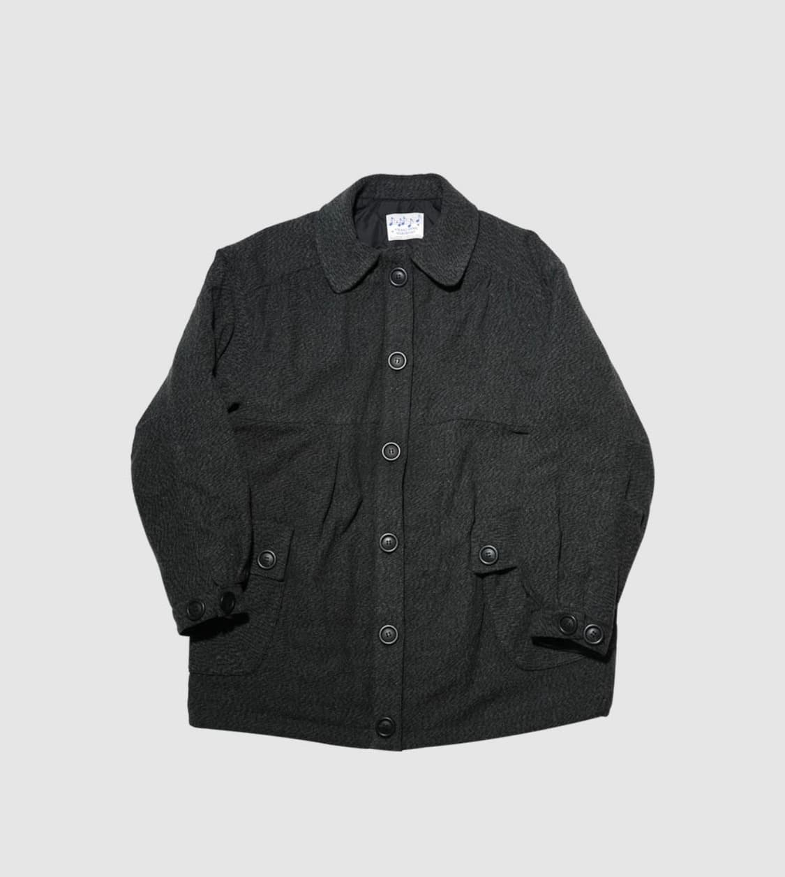 인앤양인하모니 머플러코트 차콜 상품이미지2