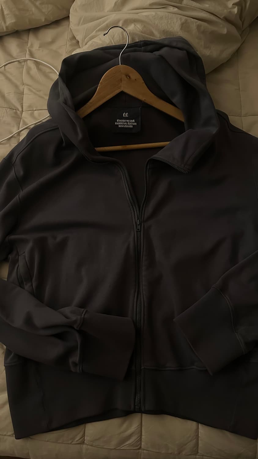 누마레 ee 커브드 후드 집업 XL curved hooded 상품이미지2