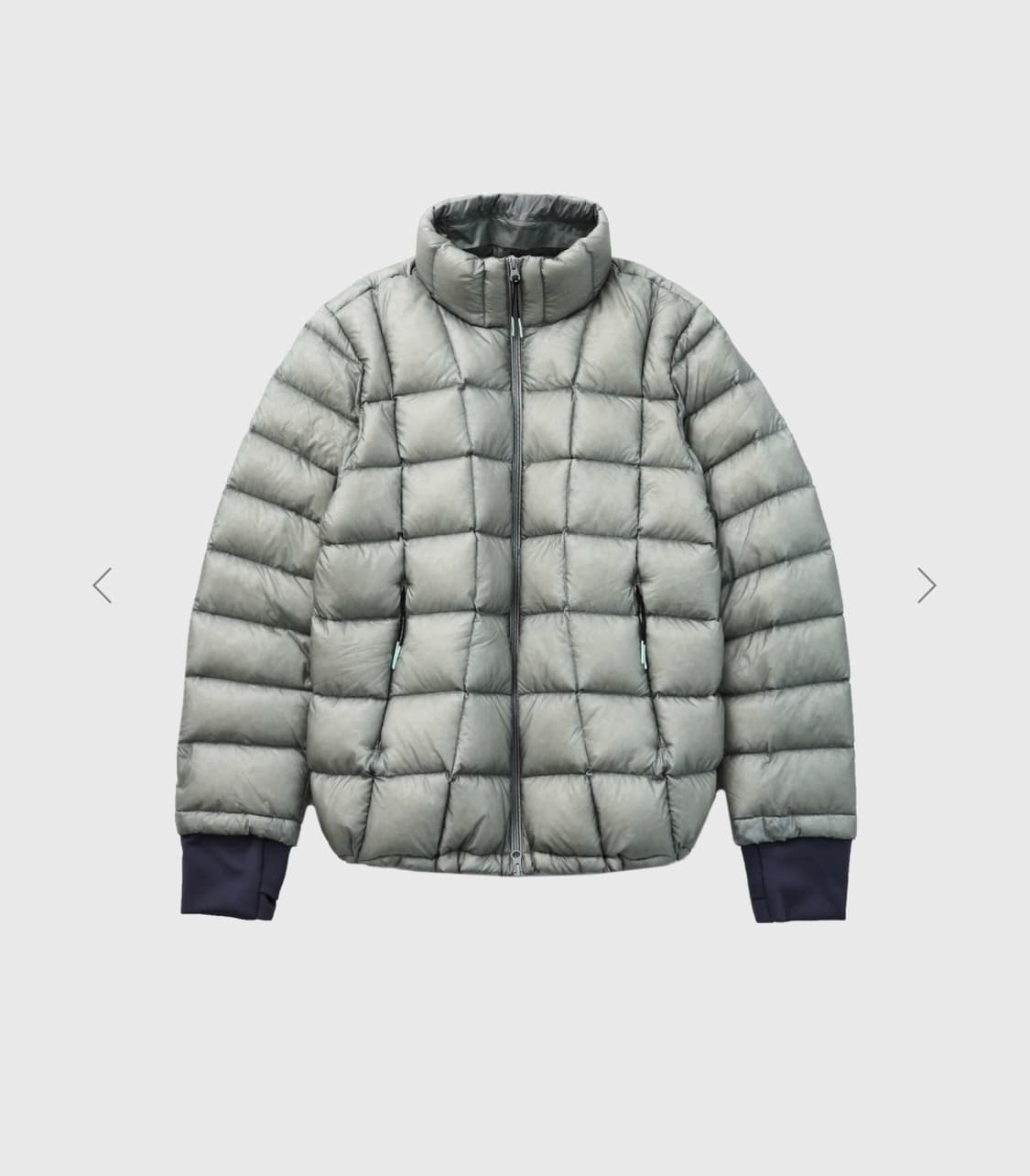 999휴머니티 패딩 라이트 그레이 2사이즈 3차 리오더건 상품이미지1