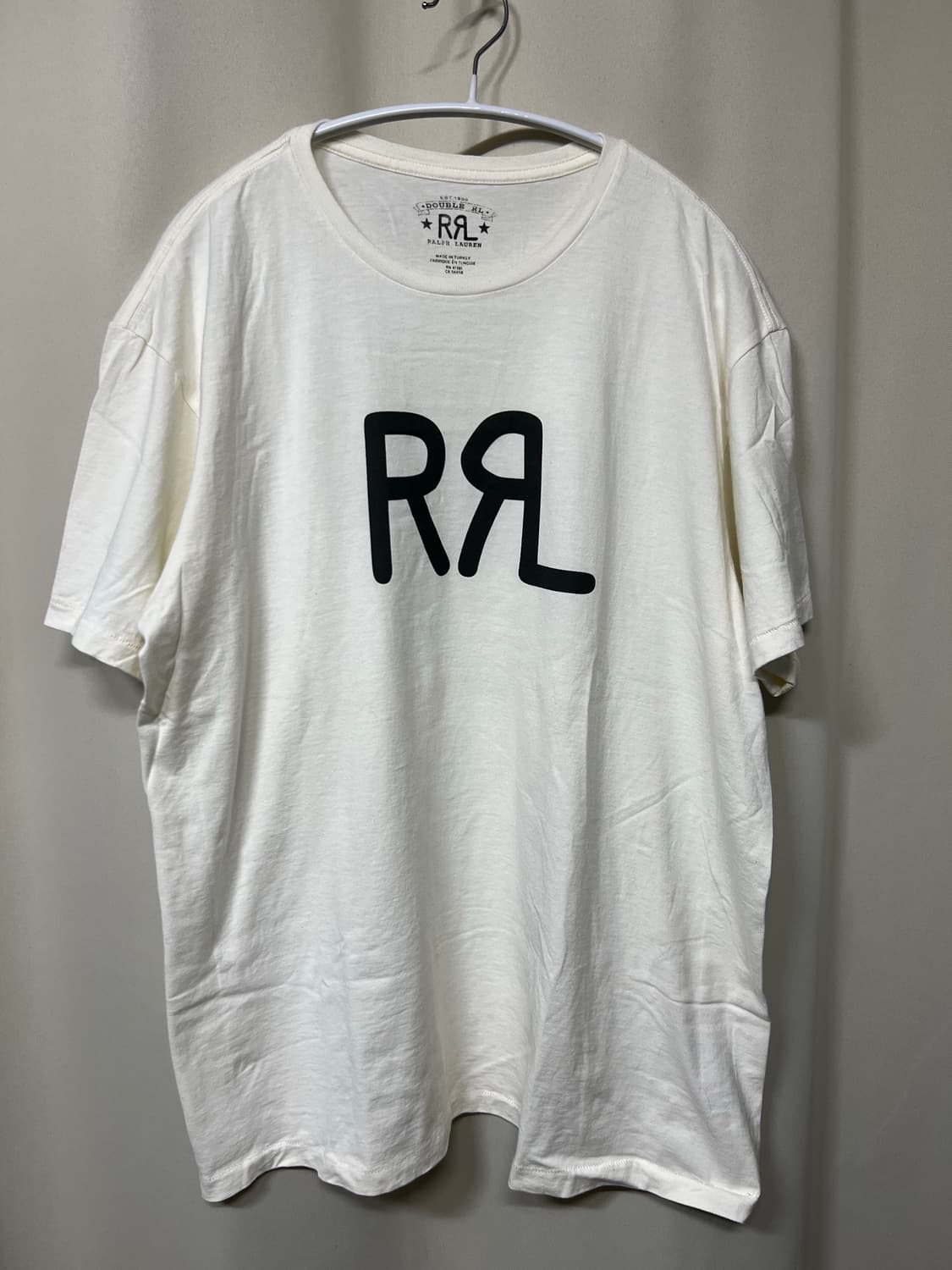 rrl 랜치 로고 티셔츠 화이트 L 상품이미지2