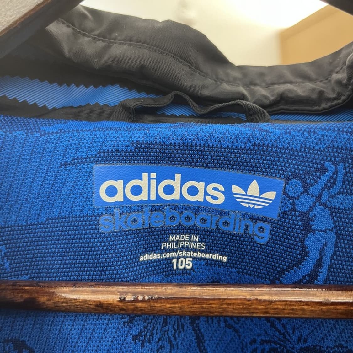 아디다스 스케이드보딩 스포티 크롭 바람막이 자켓 105 C10170 상품이미지5