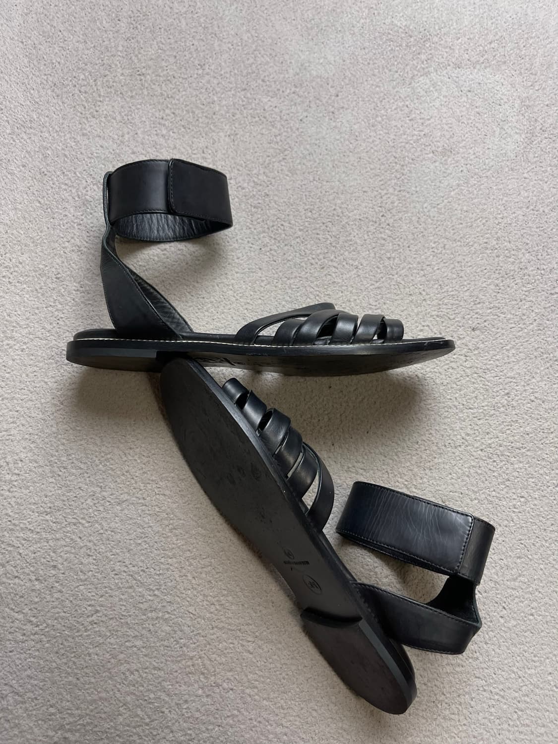 [38] 알렉산더 맥퀸 leather sandals -250 상품이미지4