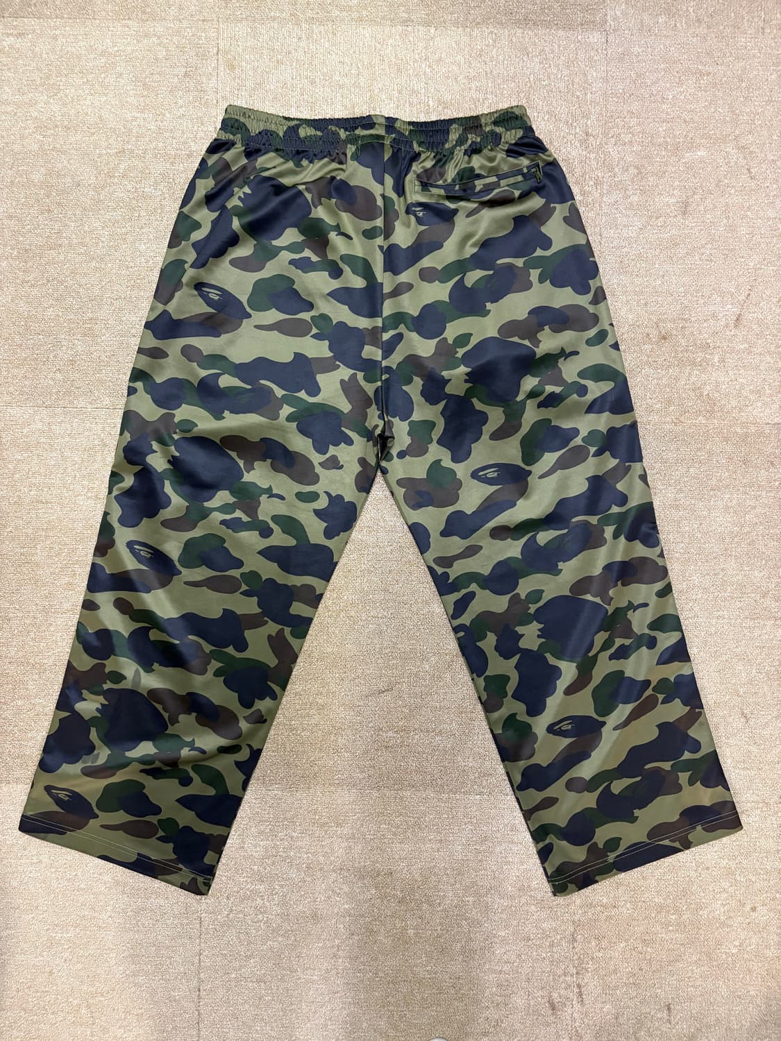 정품)베이프 1st 카모 루즈핏 트랙팬츠 L 상품이미지3