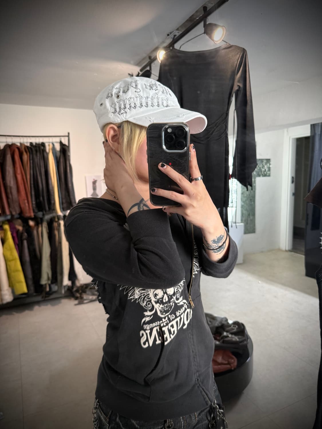 00s beads detail cap 상품이미지6