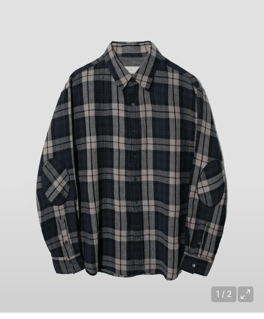 노운 체크셔츠2 상품이미지1