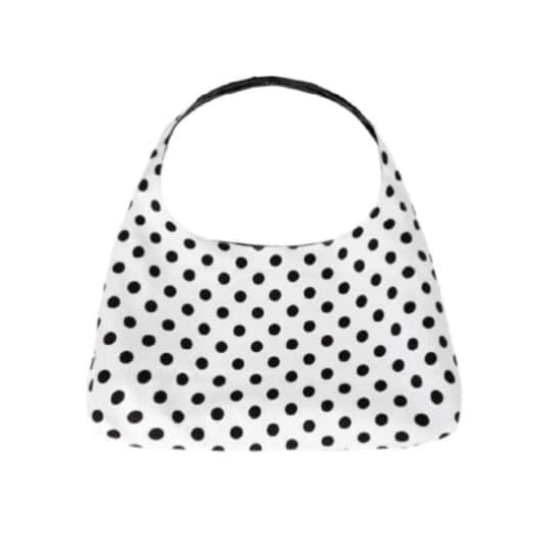 kanari mini dot&glossy two way bag white 상품이미지1