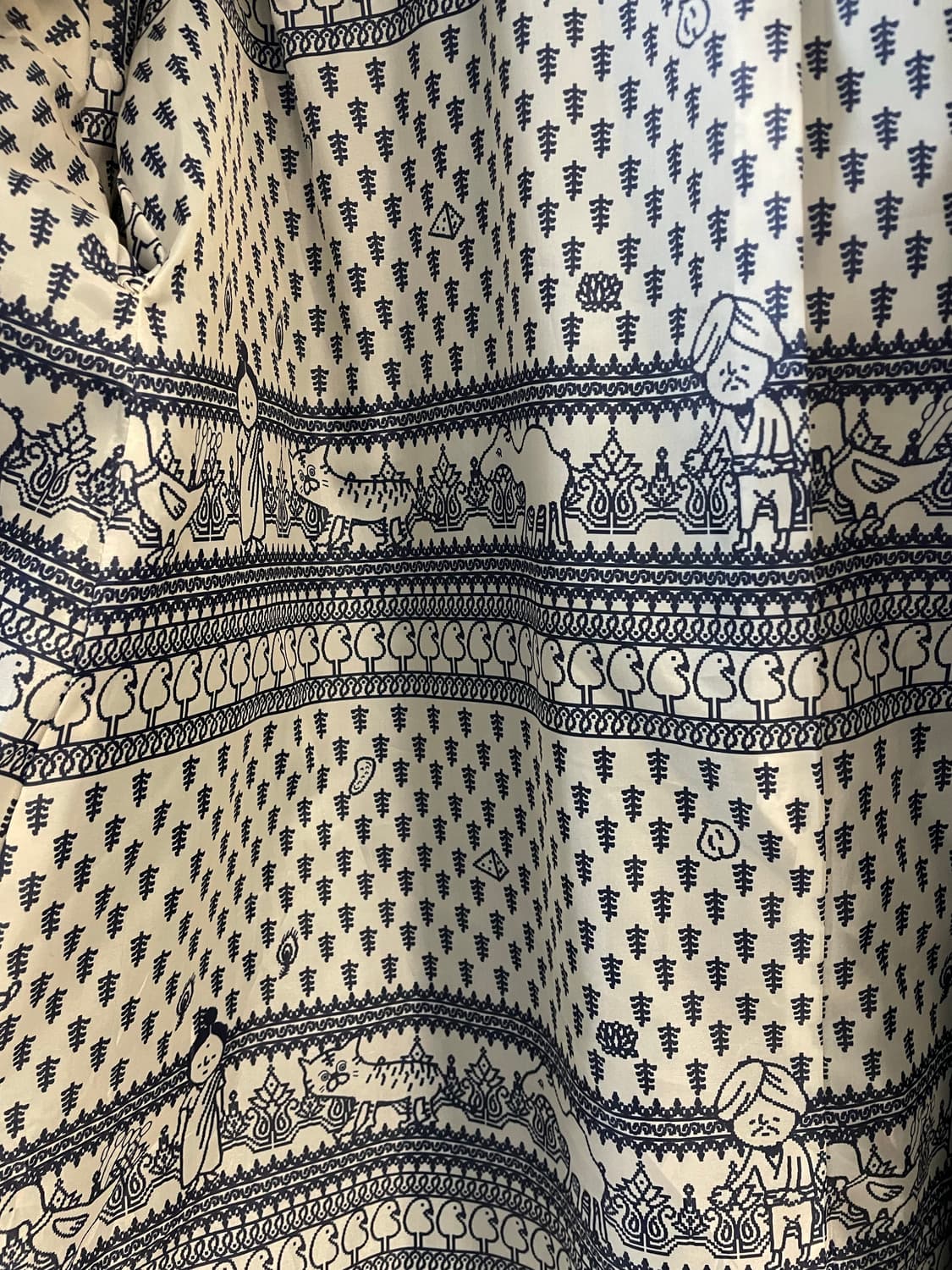 네넷 네이비 떡볶이 코트 상품이미지2