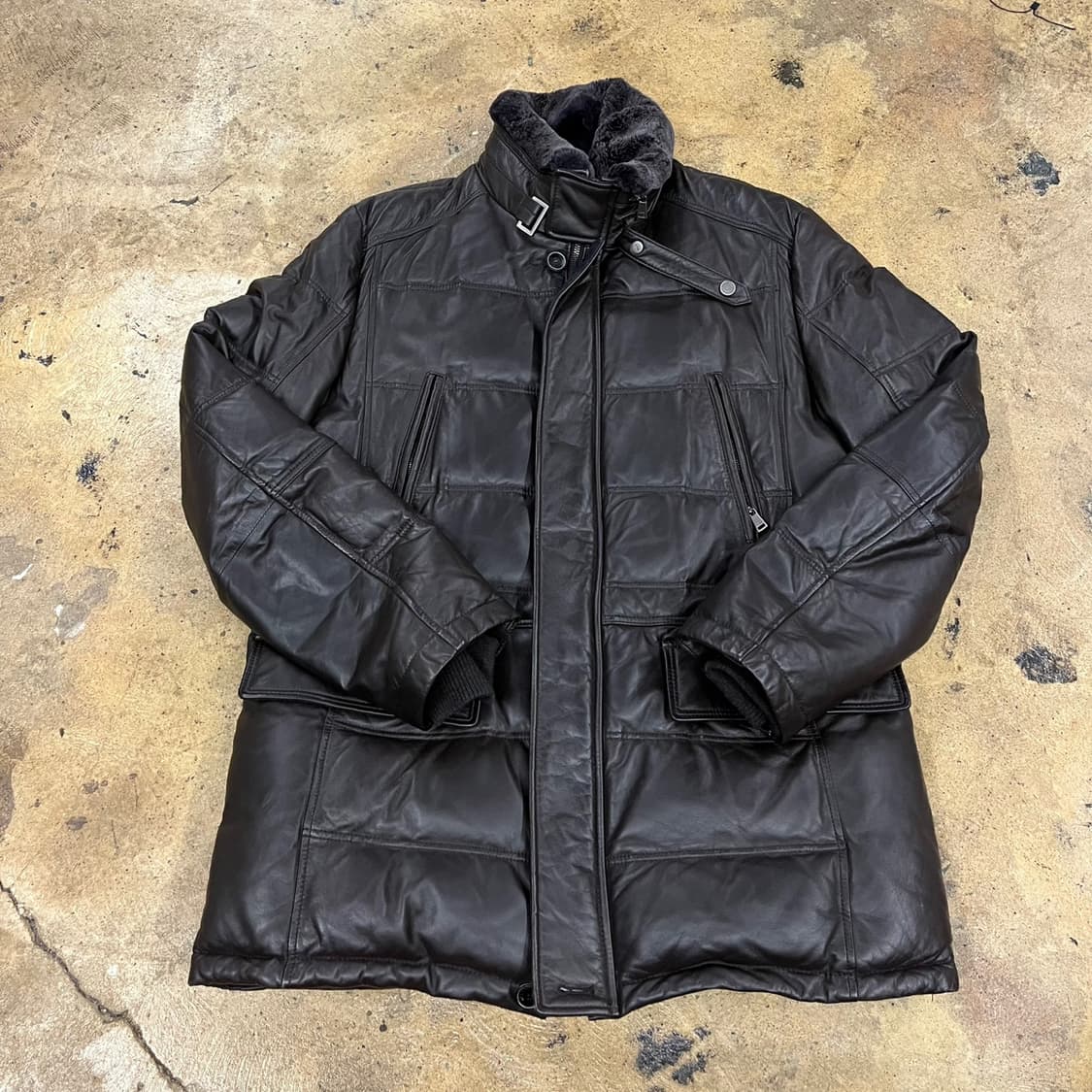 [정품/105] 닥스 양가죽 구스패딩 b15 상품이미지2