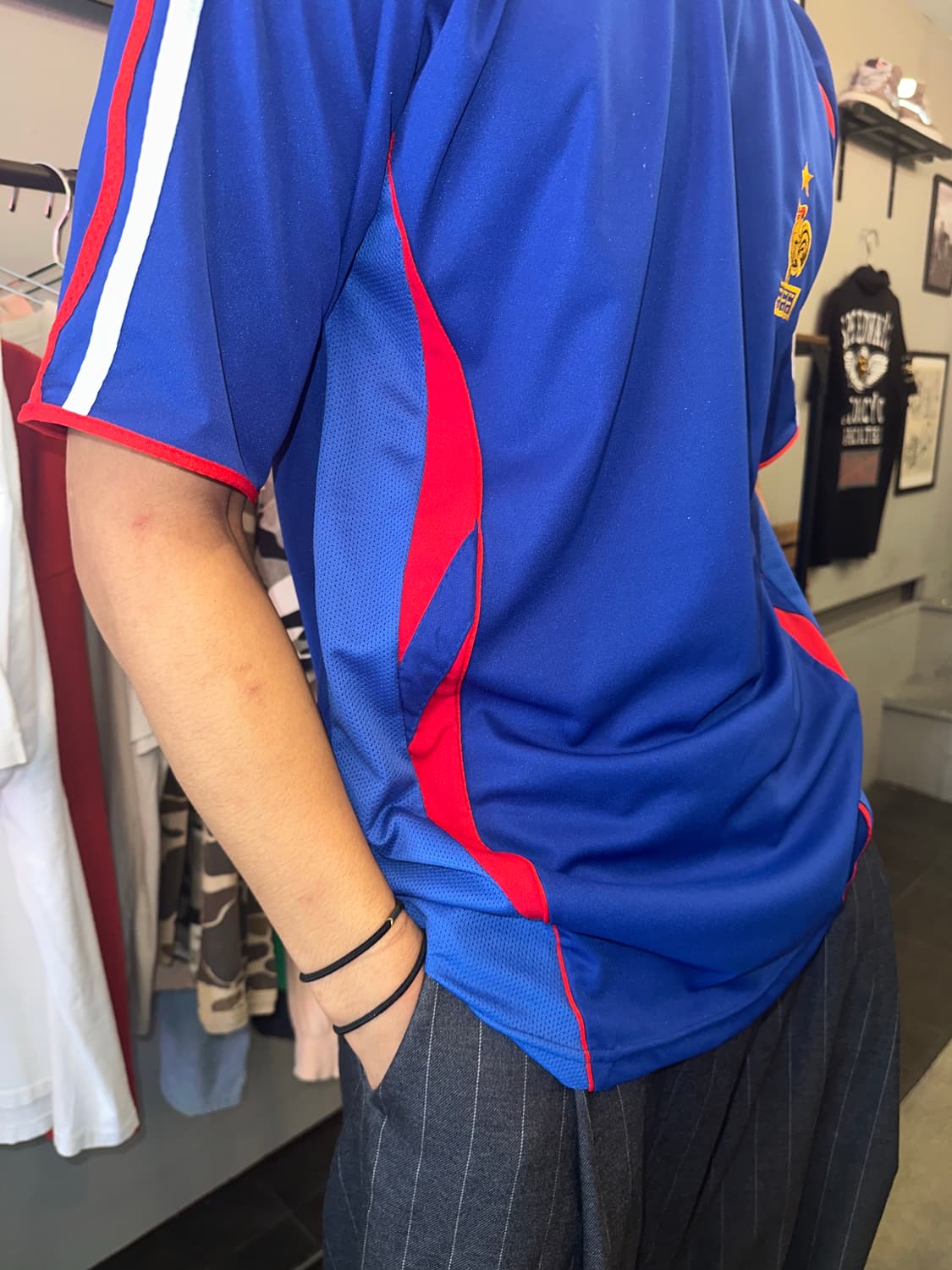 00’s France retrofit Home Uniform Jersey 상품이미지6