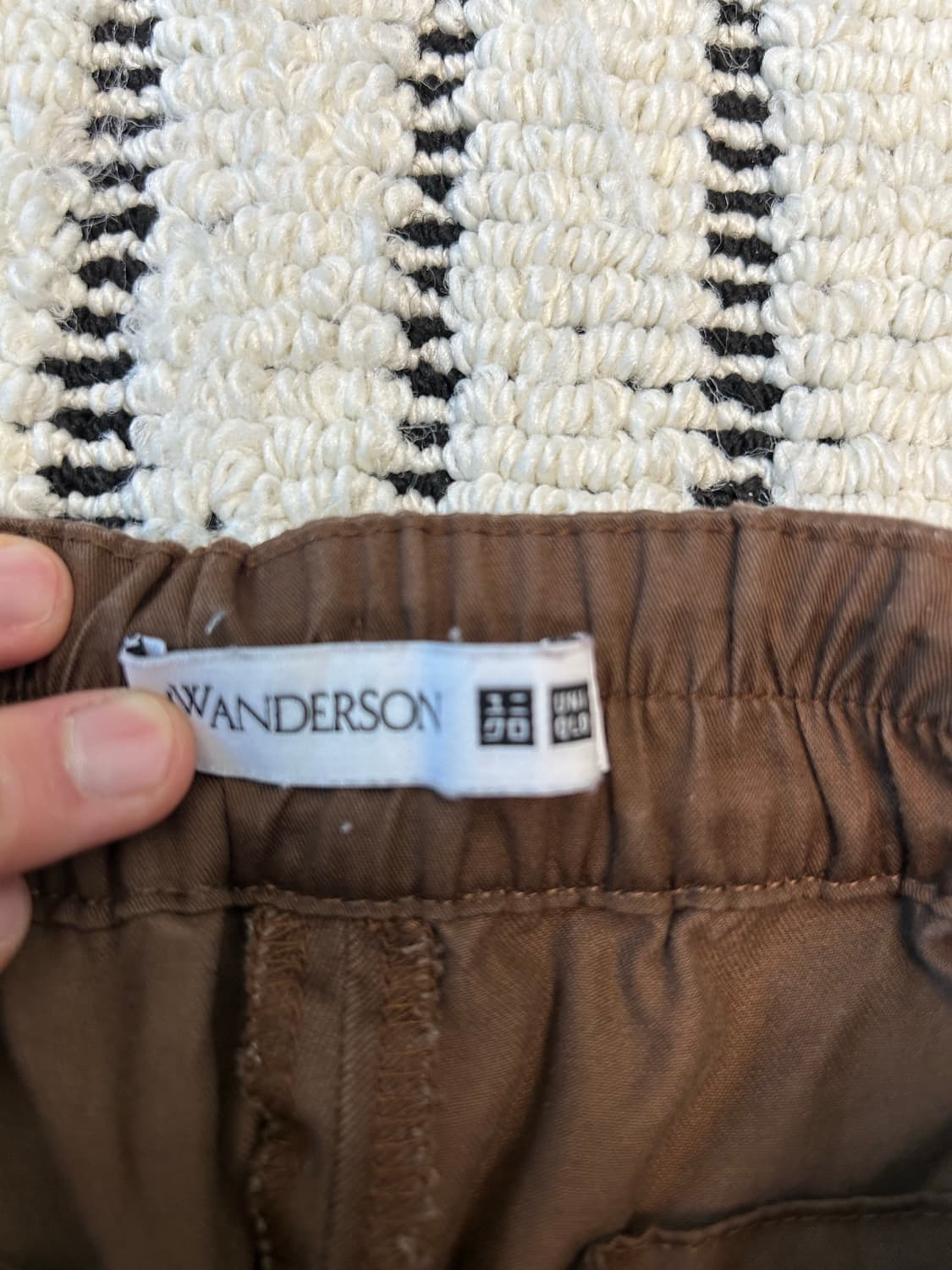 유니클로 jw앤더슨 코튼팬츠 상품이미지3