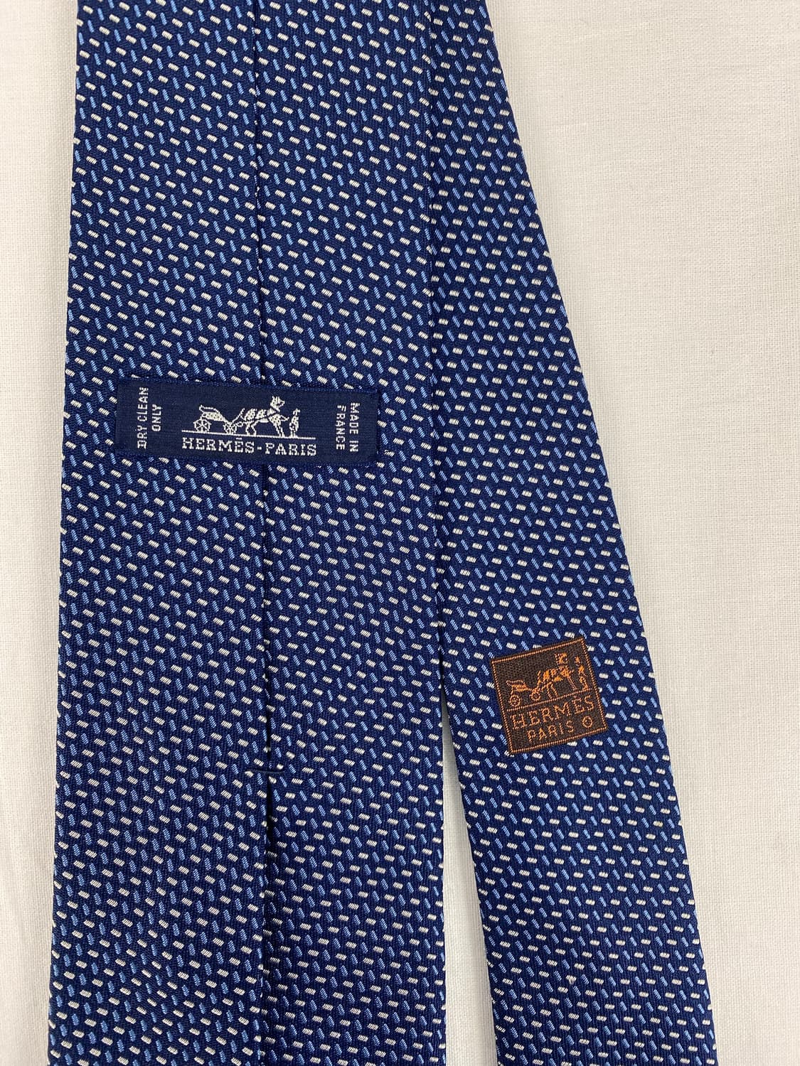 에르메스 HERMES 실크 명품 넥타이 상품이미지2