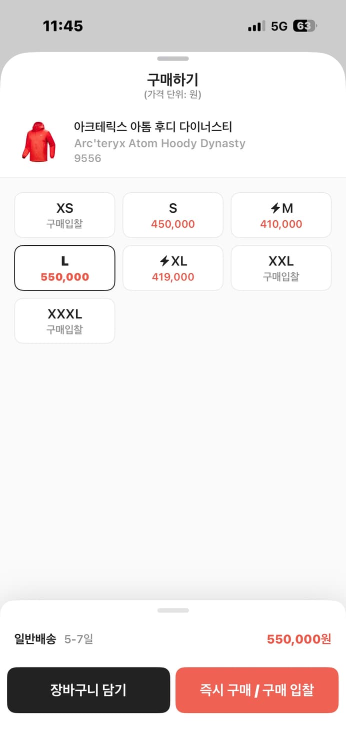 아크테릭스 아톰 다이너스티 L 상품이미지1