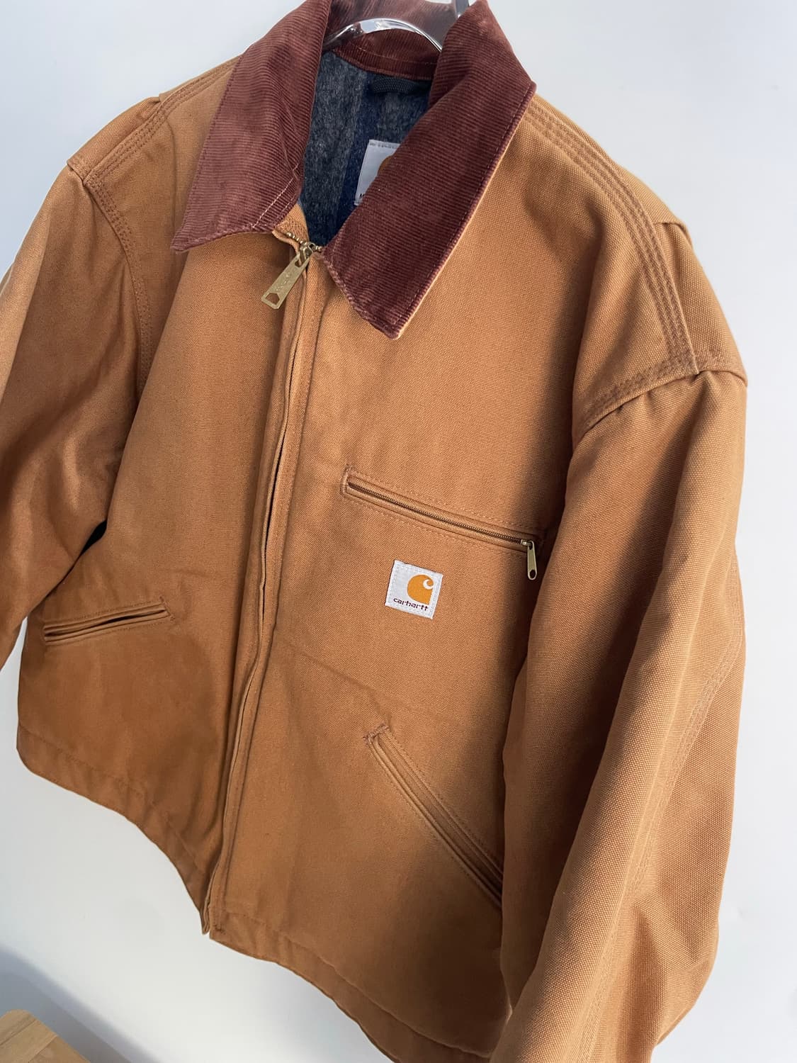 칼하트 디트로이트 자켓 브라운 L 상품이미지2