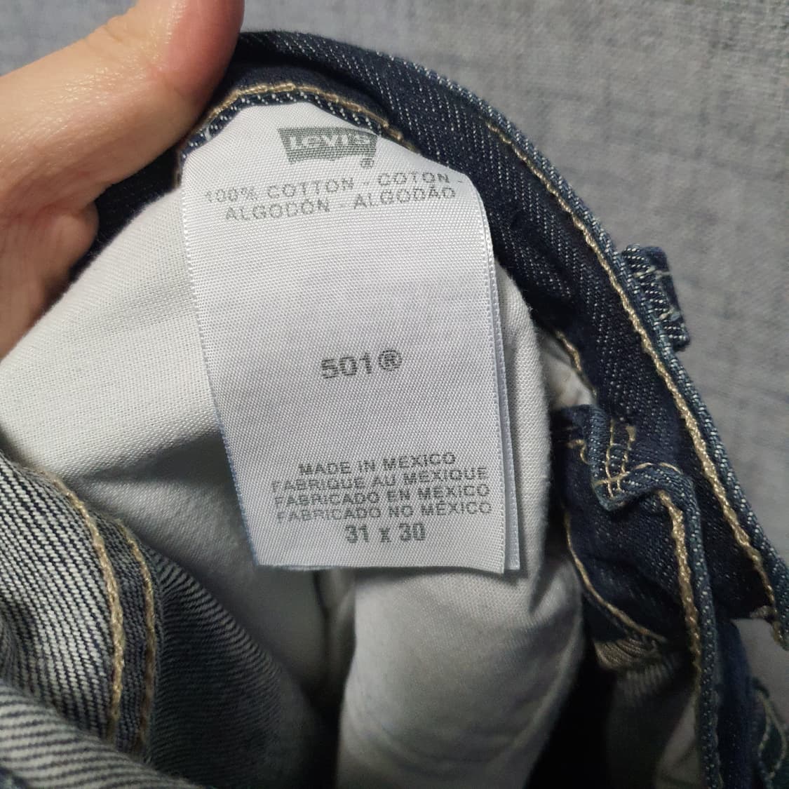 리바이스501 빈티지 남성 데님청바지  상품이미지5